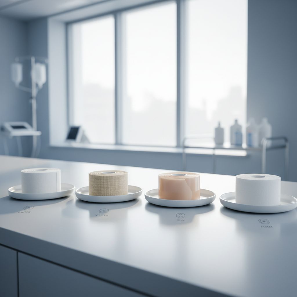Solventum Surgical Tape Lineup: Transpore, Blenderm, Durapore, and Microfoam Compared