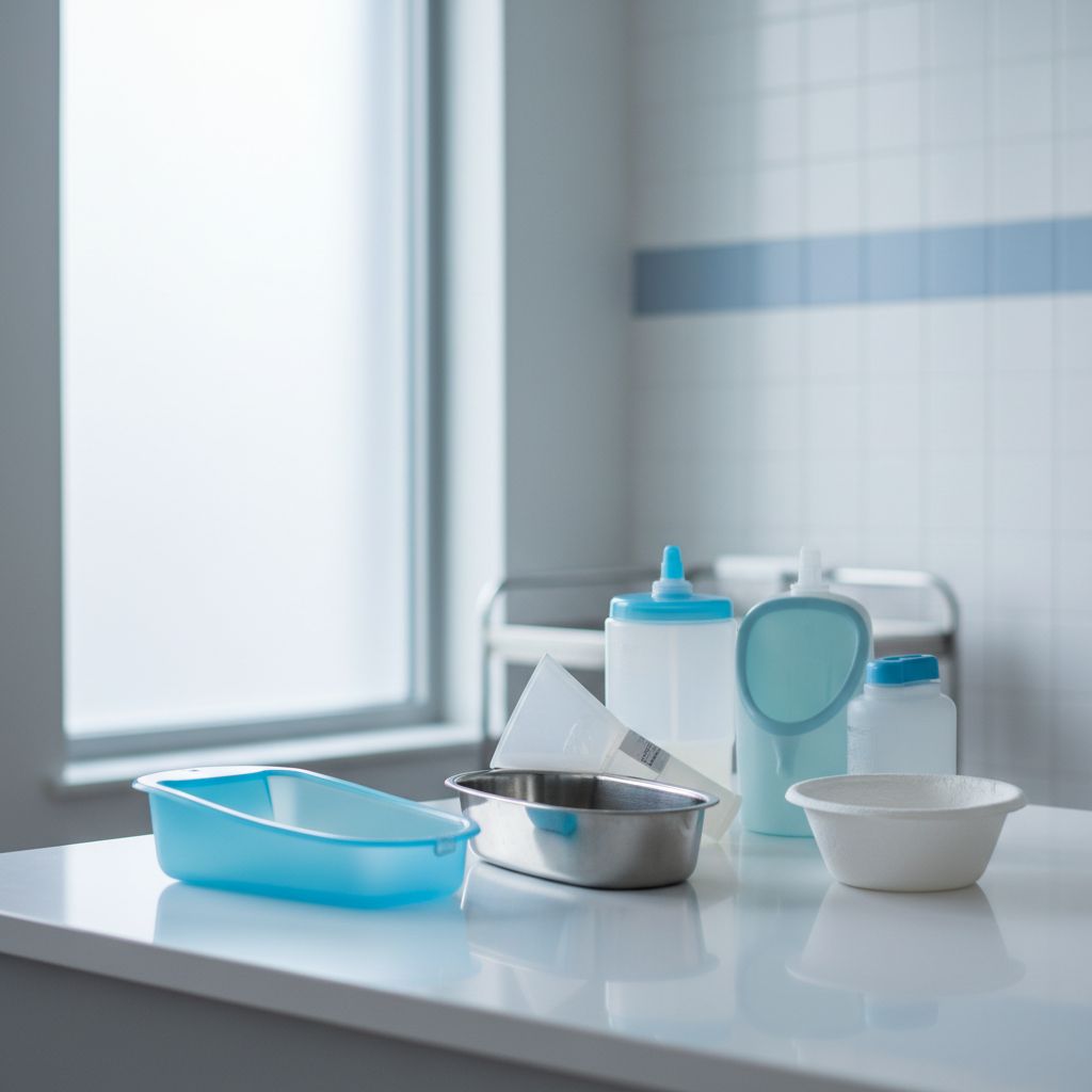 Urinals and Bedpans: Material, Capacity, and Comfort