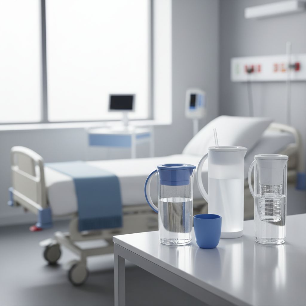 Bedside Water Pitchers: Safe Hydration for Inpatients