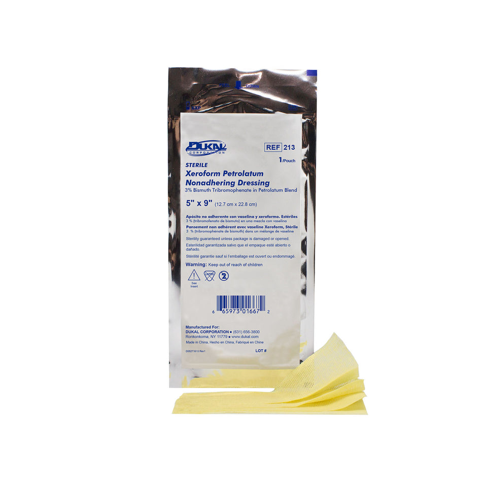 Dukal Alba Xeroform Petrolatum Gauze Dressings - Alternative Packaging