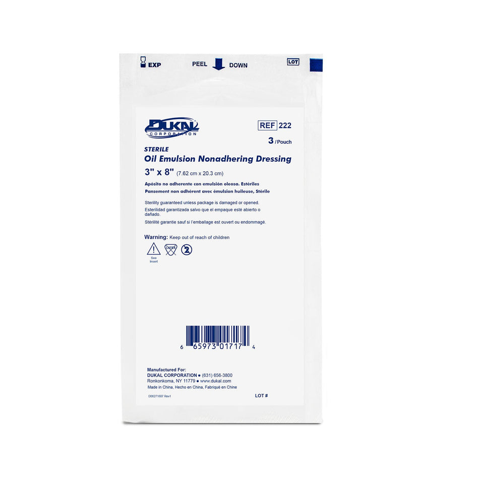 Dukal Alba Permeable Non-Adhering Dressings - 3/PK
