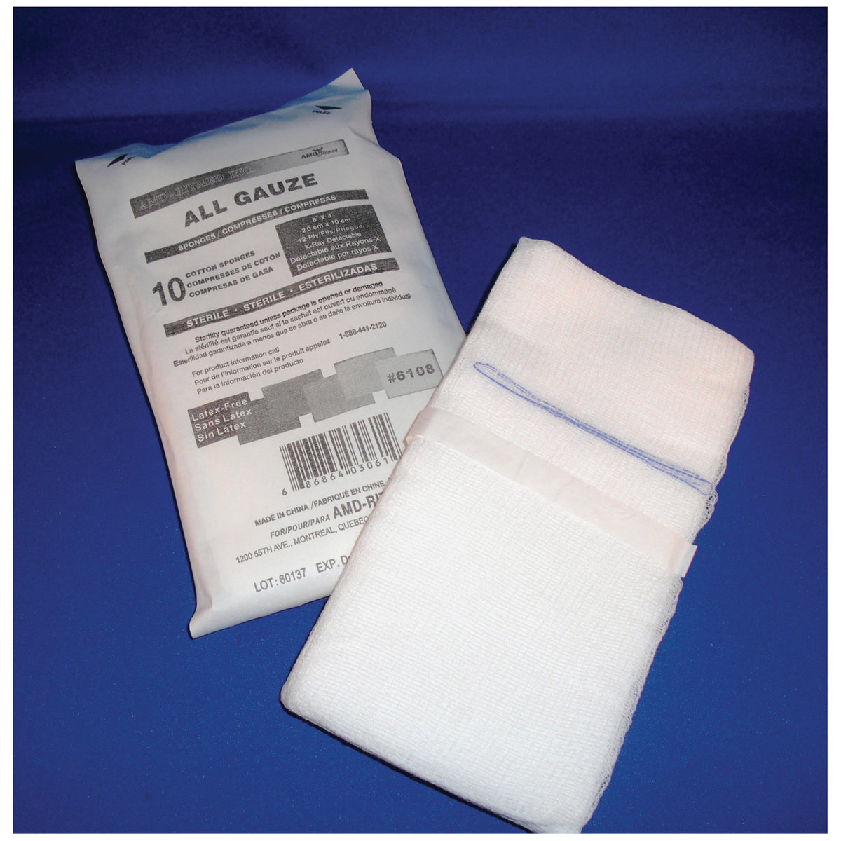 Amd Medicom Sterile Sponges - Tonsil Sponge