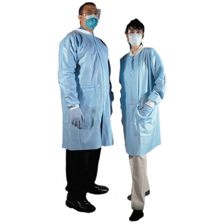 Amd Medicom Lab Coats with Knit Cuff & Collar - X-Large
