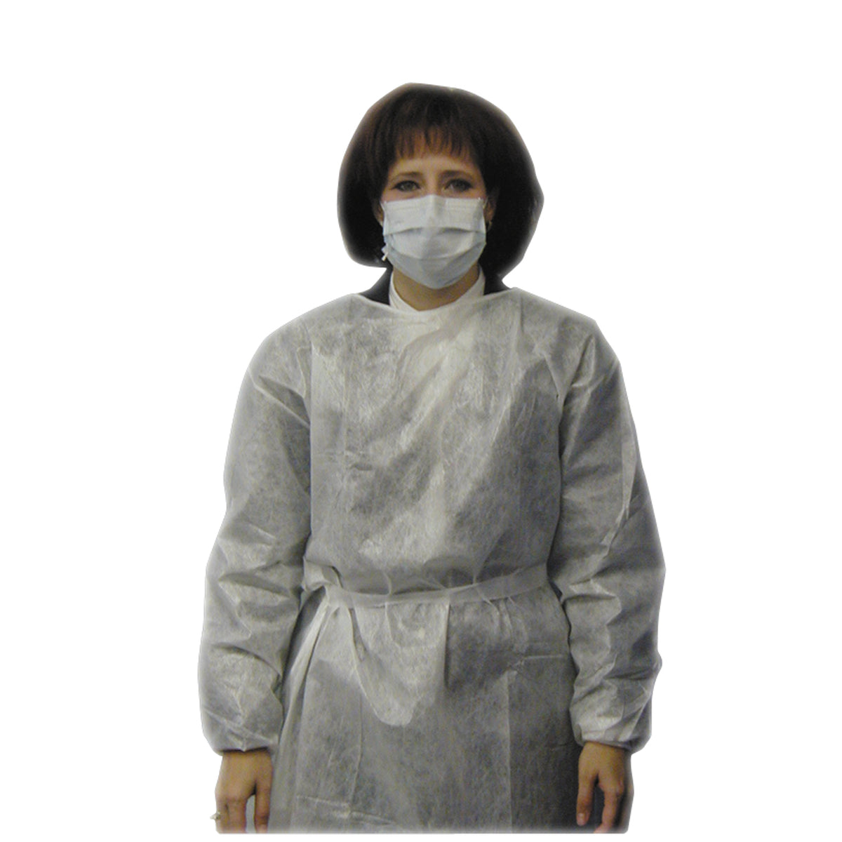 Amd Medicom Impervious Gowns - Blue Poly Thumb Loop