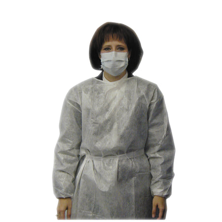 Amd Medicom Impervious Gowns - Blue Poly Thumb Loop