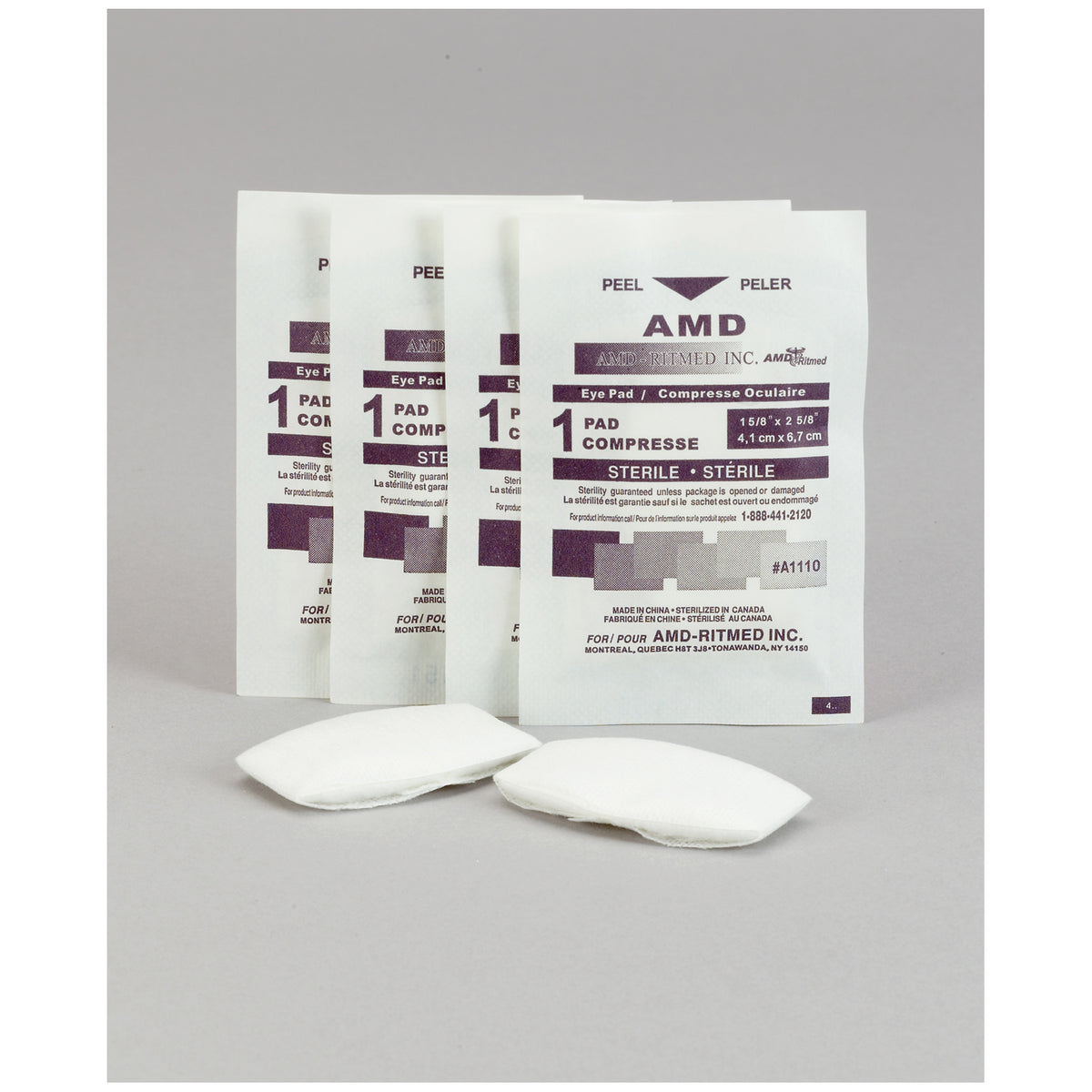 Amd Medicom Oval Eye Pads