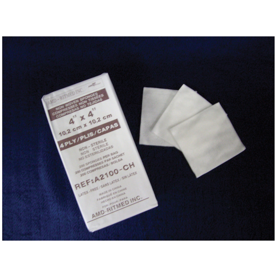 Amd Medicom Non-Woven Dressing Sponges - Sterile