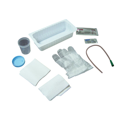 Amsino Amsure Urethral Catheterization Tray - Red Rubber Catheter