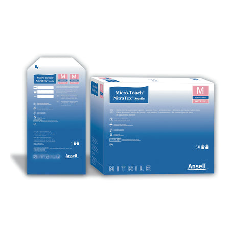Ansell Micro-Touch Nitratex Sterile Exam Gloves - X-Large