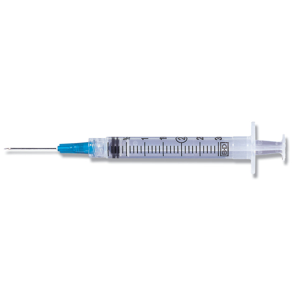 BD 3 ML Syringes & Needles - Syringe/Needle Combinations (25G X 5/8")