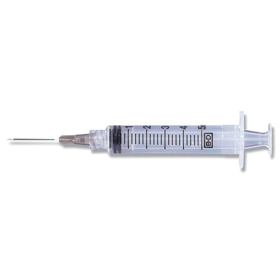BD 5 ML Syringes - Syringe Only