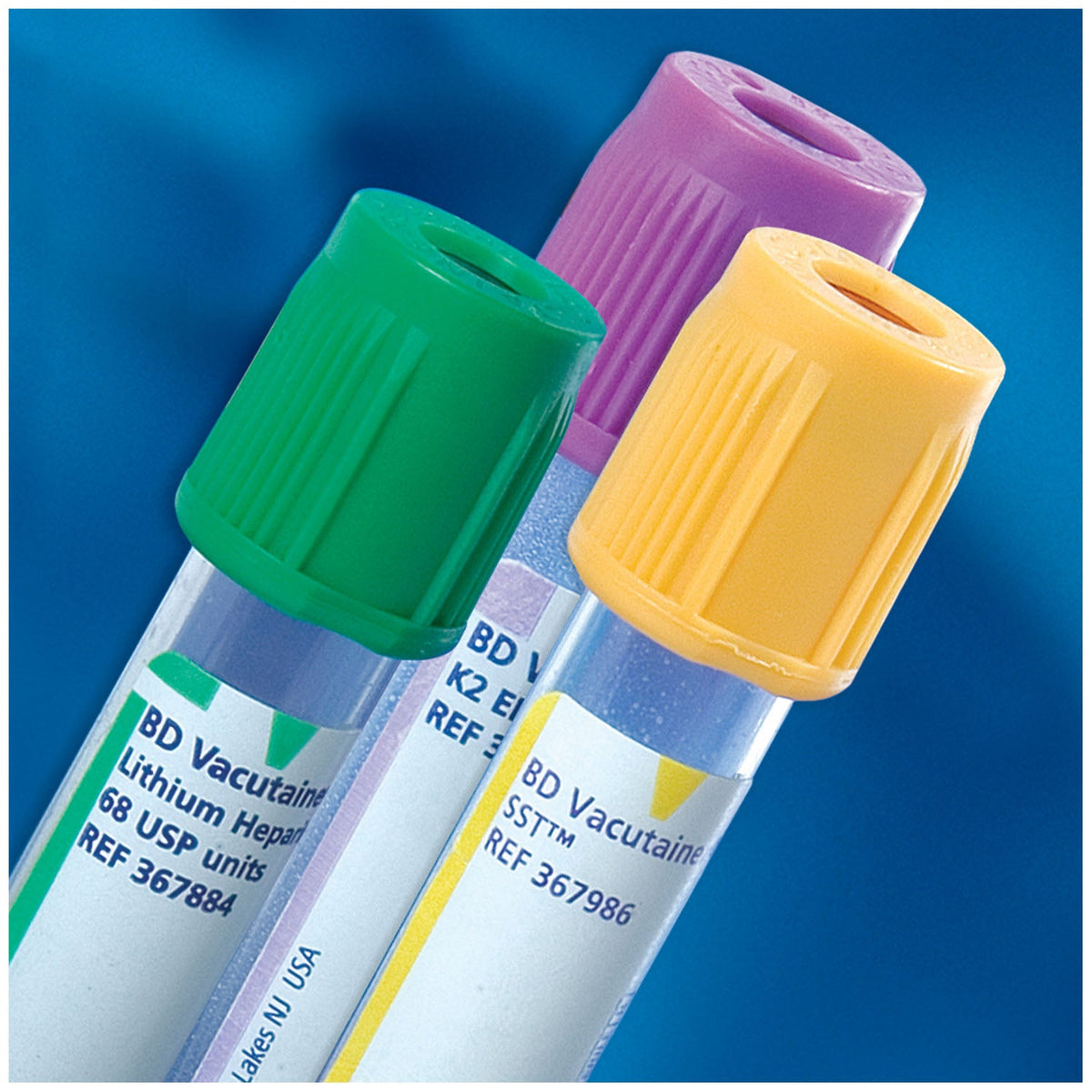 BD Vacutainer Plus Plastic Blood Collection Tubes (Edta) - Pink, Paper Label