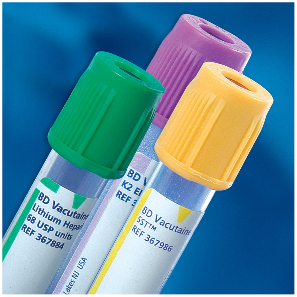 BD Vacutainer Plus Plastic Blood Collection Tubes (Fluoride Glucose) - Hemogard™ Closure