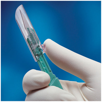 Aspen Surgical Bard-Parker Protected Disposable Scalpels - Standard Handle - Sterile