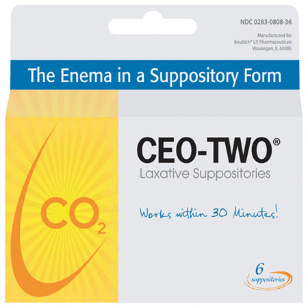 Beutlich Ceo-Two Laxative Suppositories – image 2