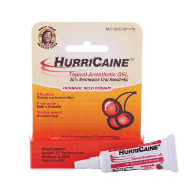 Beutlich Hurricaine Topical Anesthetic Gel - Tubes