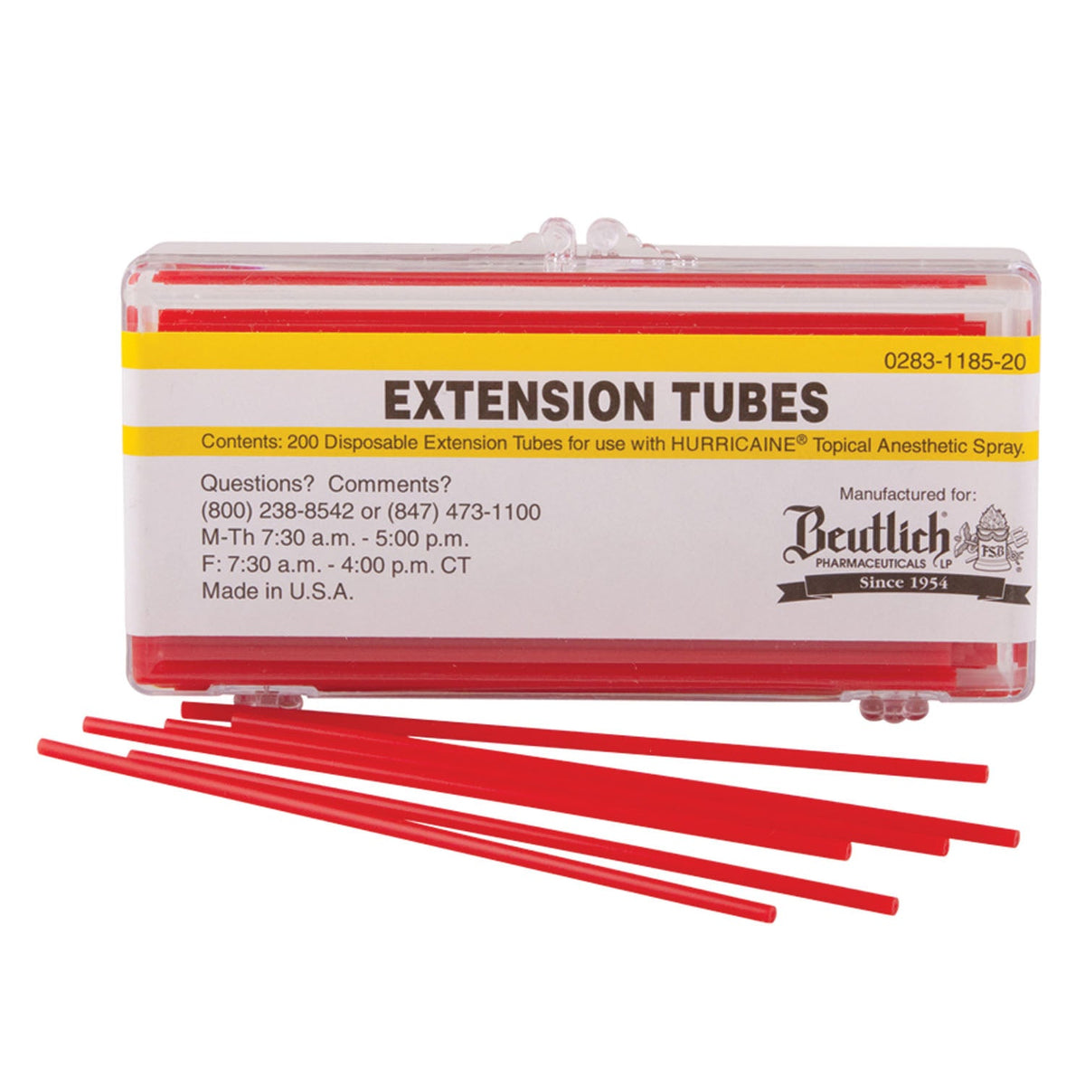 Beutlich Hurricaine Anesthetic Accessories: Spray Extension Tubes