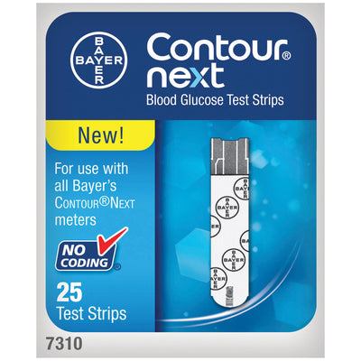 Ascensia Contour Next Ez Blood Glucose Monitoring System - Test Strips