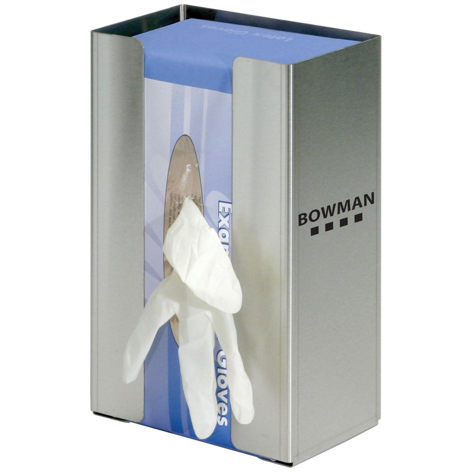 Marketlab Bowman Stainless Steel Glove Dispenser - Large Capacity