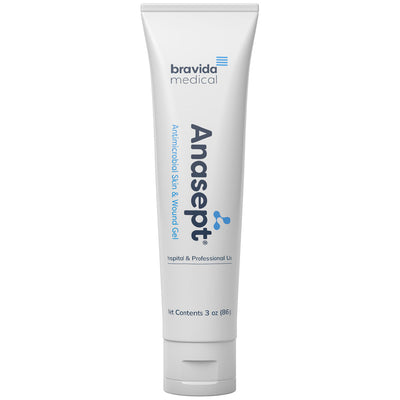 Bravida Medical Anasept Skin & Wound - Gel, Tube, 3OZ