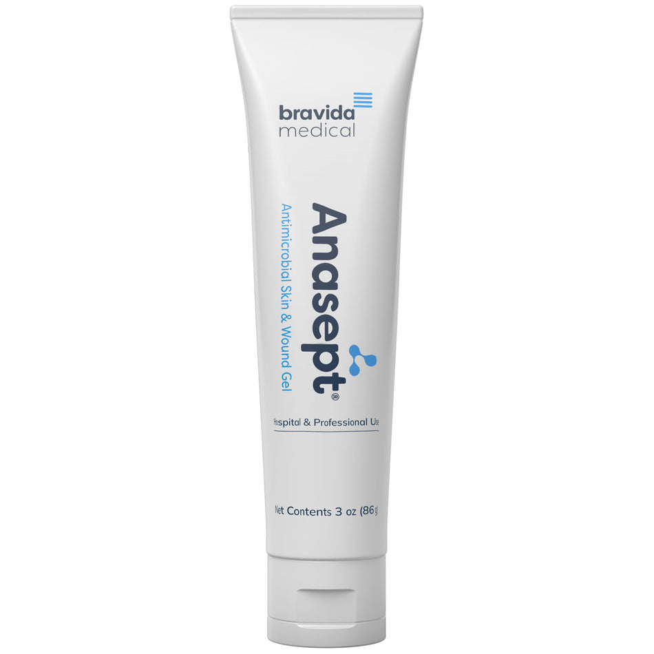 Bravida Medical Anasept Skin & Wound - Gel, Tube, 3OZ