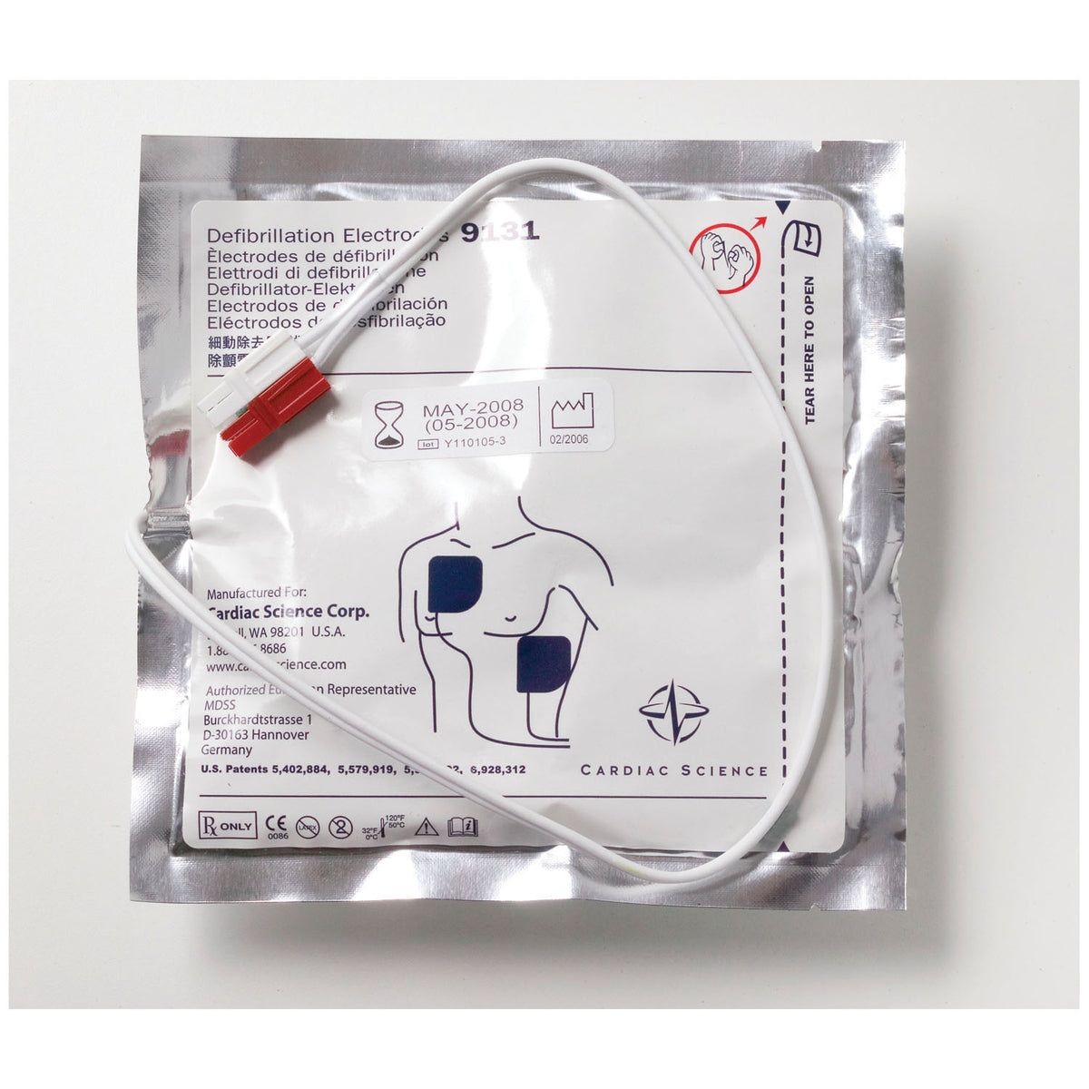 Zoll AED Accessories - Adult Defibrillation Electrodes