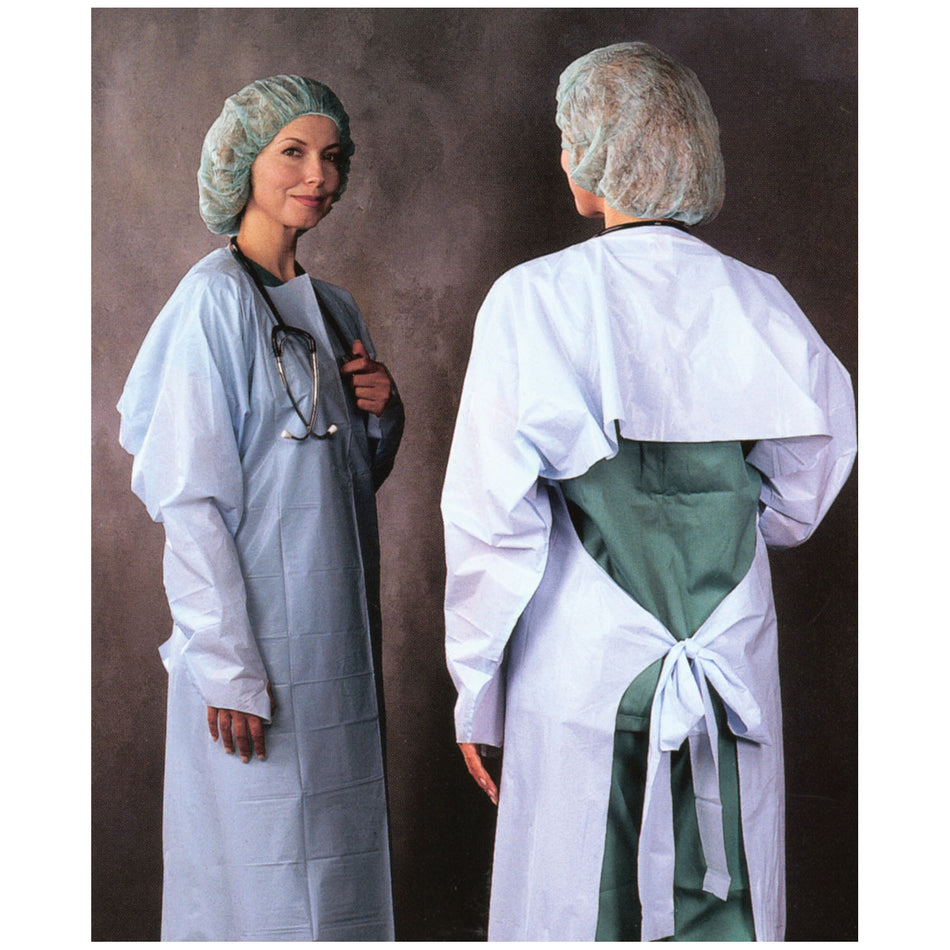 Embossed Polyethylene Gown, Thumbhook Stirrups, Aami Level 3