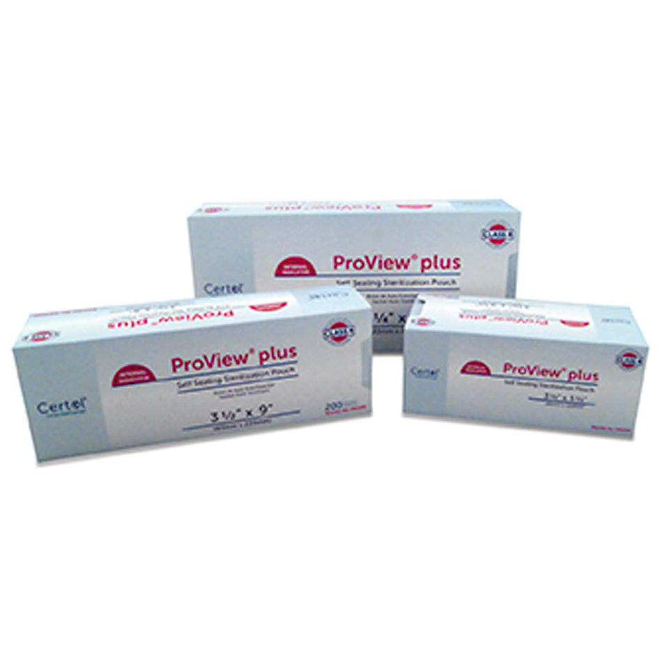 Certol Proview Plus Self Seal Sterilization Cassette Pouches