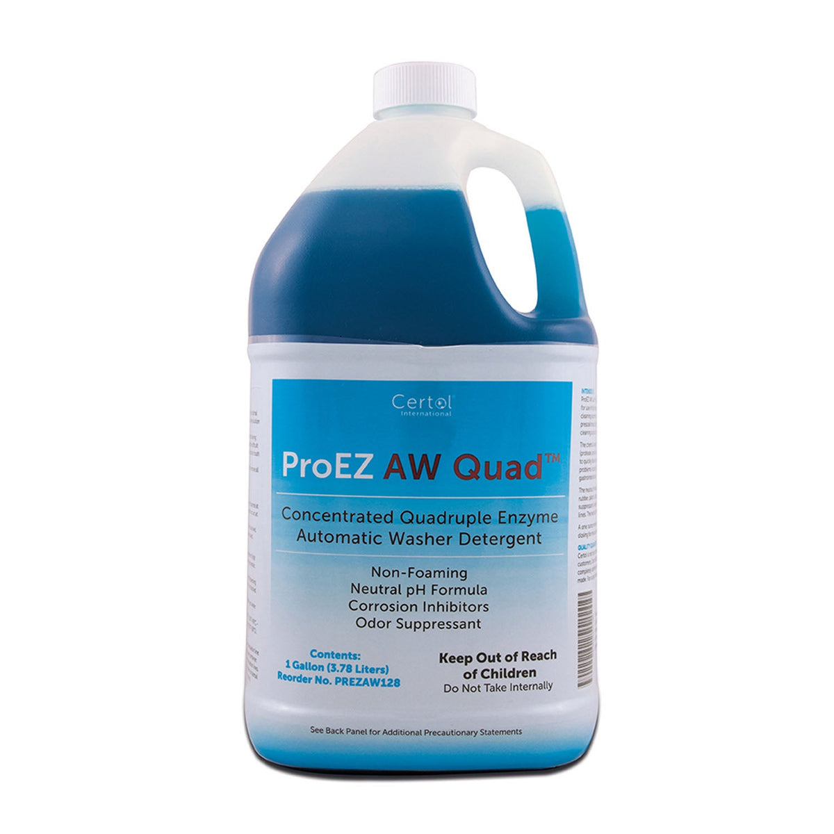 Certol Proeztm Aw Quad Enzyme Automatic Washer Detergent - With Pump