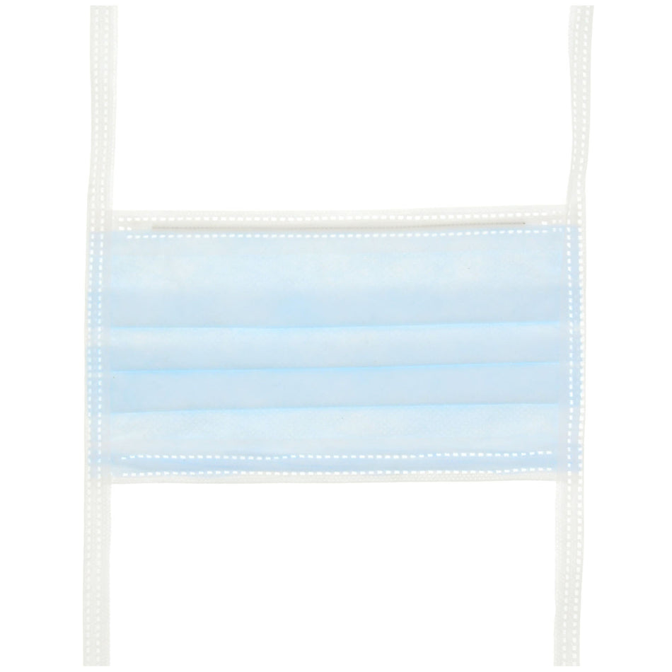 Cardinal Health Astm Level 1 Surgical Mask - Pleated Design (Spunbond Polypropolene/Filtered Media/Spunbond Polypropolene)