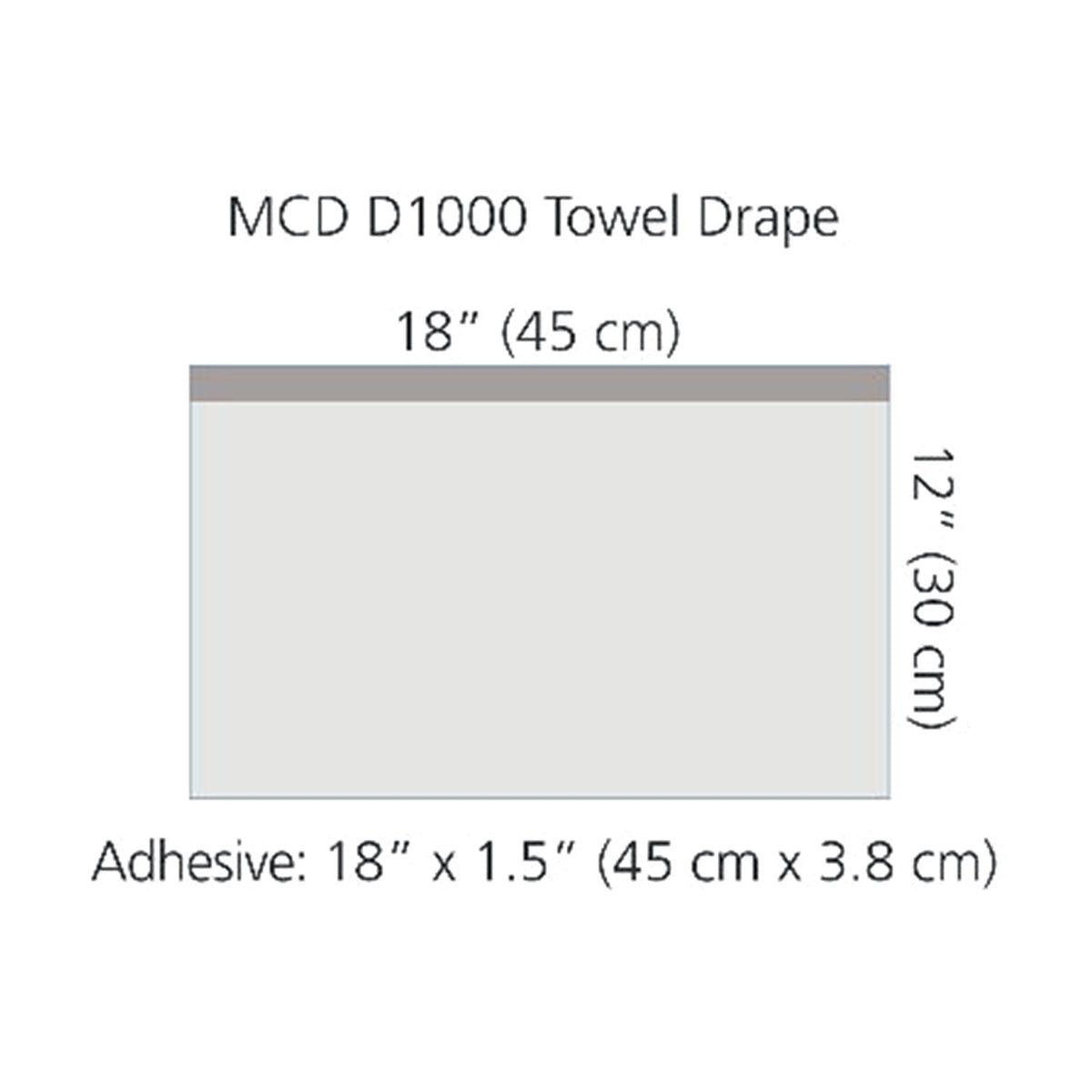 Cardinal Health Specialty Procedure Drapes - Towel Drape
