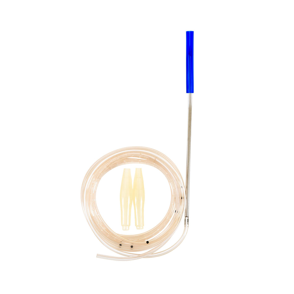 Cardinal Health Jackson-Pratt Silicone and PVC Round Drains & Silicone T-Tube Drains - With Trocar, Center Perforation