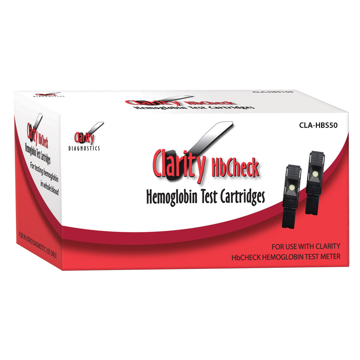 Clarity Diagnostics Hemoglobin - HbCheck Strips