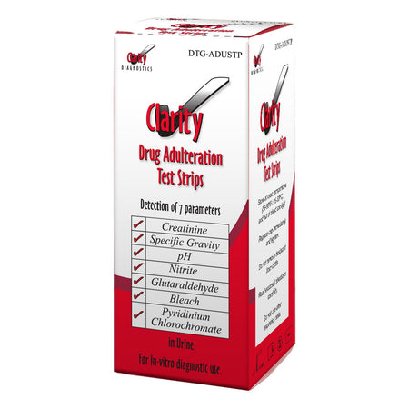 Clarity Diagnostics Drugs of Abuse - Urine Adulteration Strips