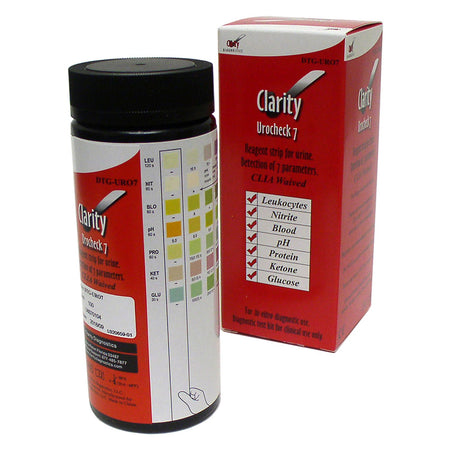 Clarity Diagnostics Urinalysis - Urocheck Strips 7