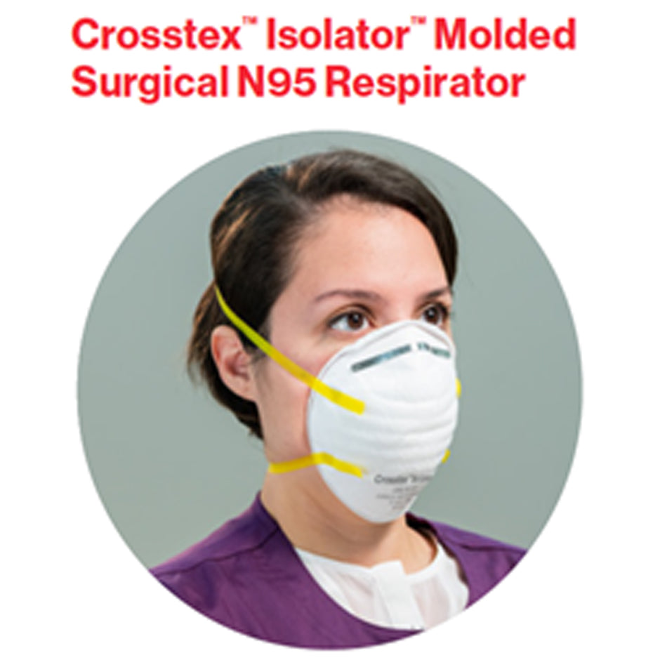 Crosstextm Isolatortm Molded Surgical N95 Respirator