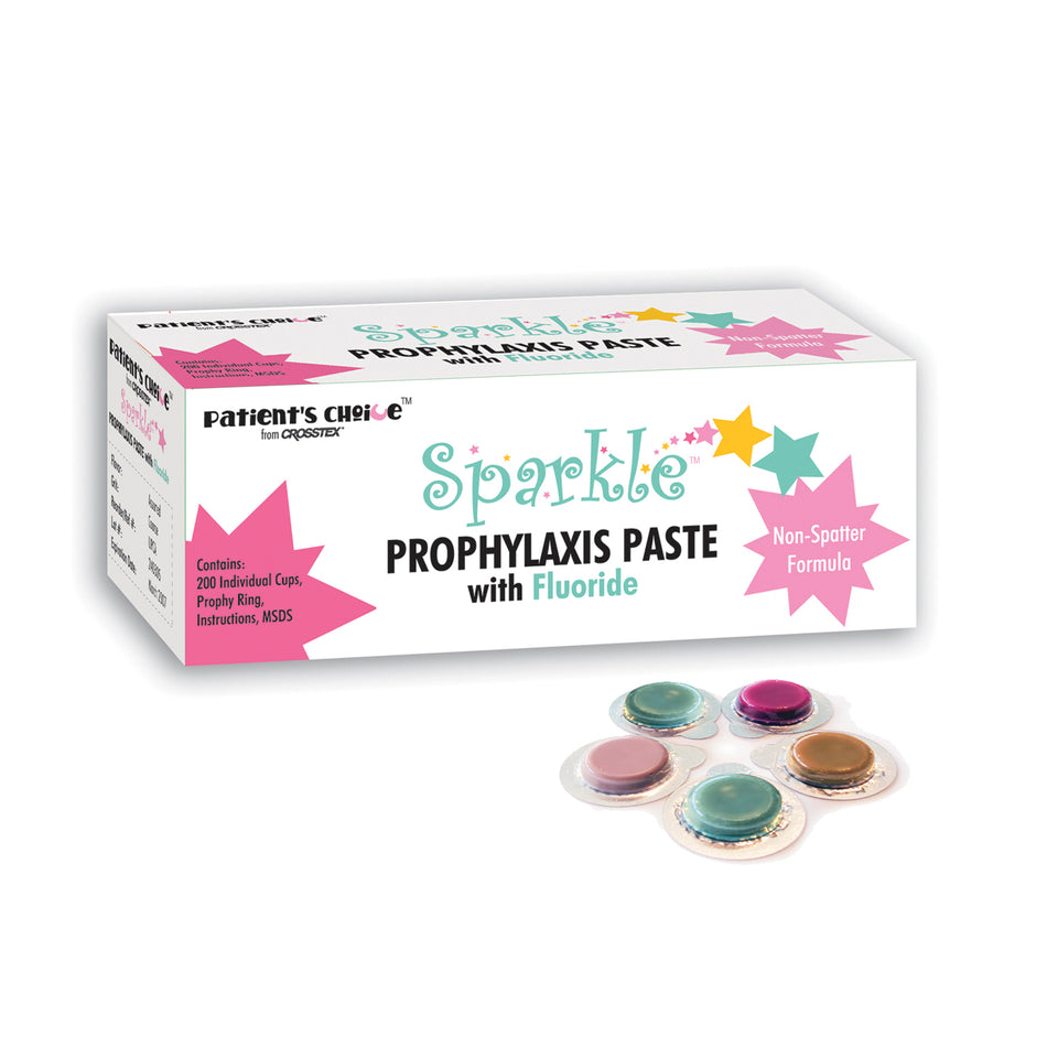 Crosstex Sparkletm Prophy Paste - Coarse, Individual Cups