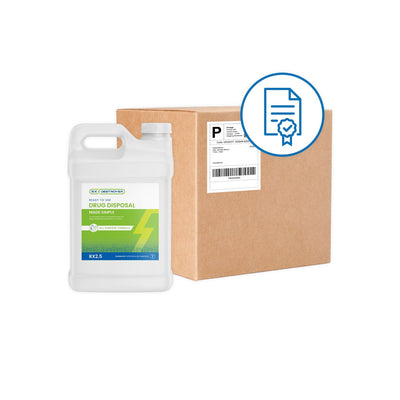 C2R Global RX Destroyer Bottles - All-Purpose Formula, 2.5 Gallon Bottles, 2/CS