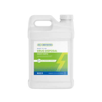 C2R Global RX Destroyer Bottles - All-Purpose Formula, 2.5 Gallon Bottles, 2BTL/CS