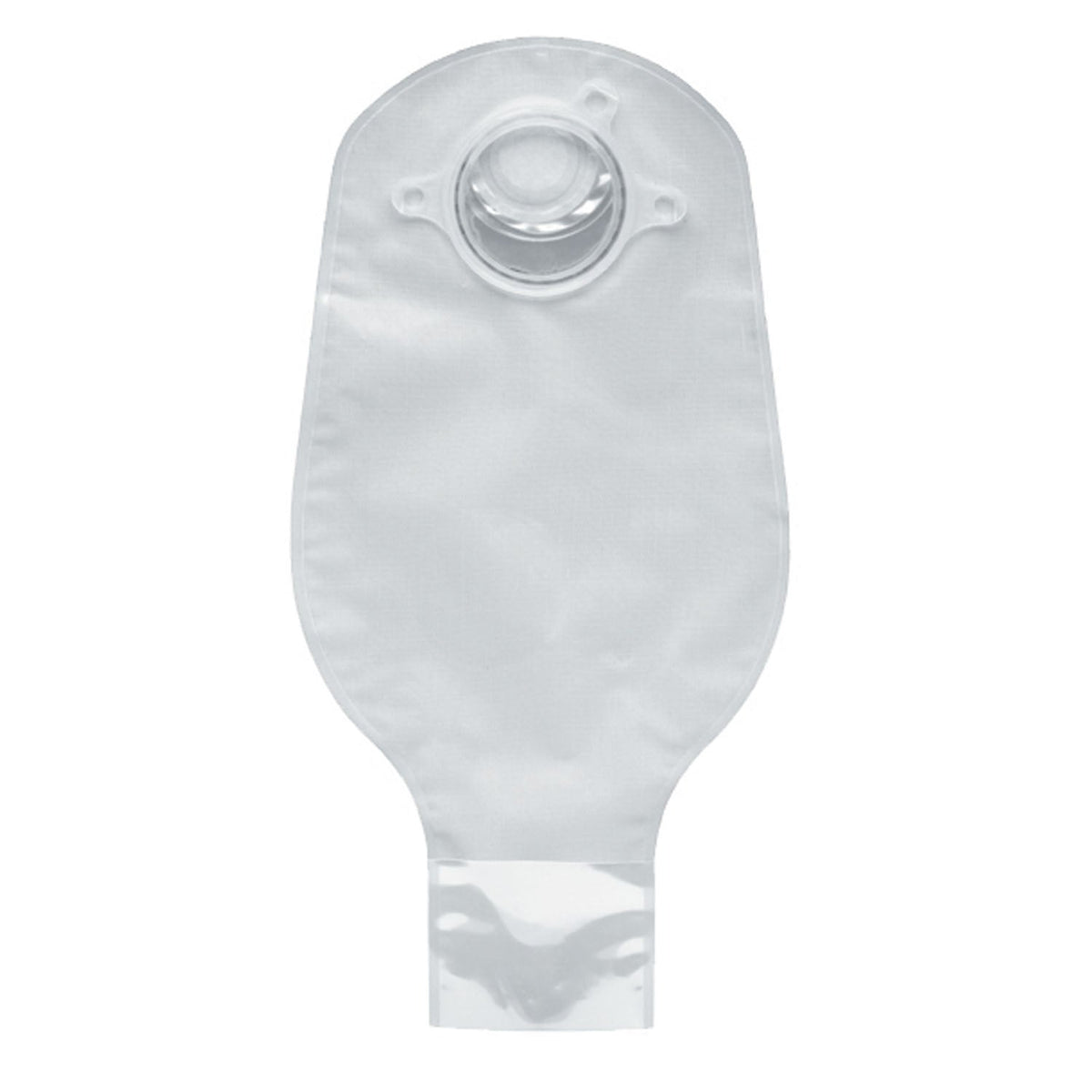 Convatec Natura Two-Piece Drainable Pouch with Tail Clip and Filter - 2-Sided Comfort Panel, 1 1/4" Flange, 12" Length