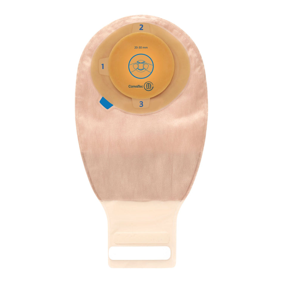 Convatec Esteemtm + One-Piece Moldable Drainable Pouch - Transparent Without Filter