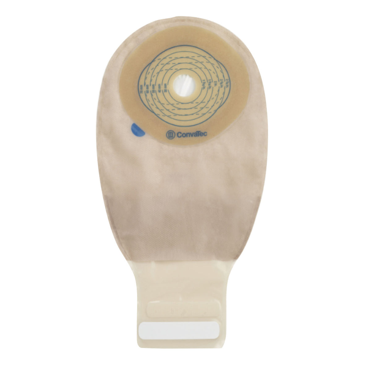 Convatec Esteem + One-Piece Drainable Pouch - Modified Stomahesive Skin Barrier - 1-Sided Comfort Panel (Cut-to-Fit) with Filter