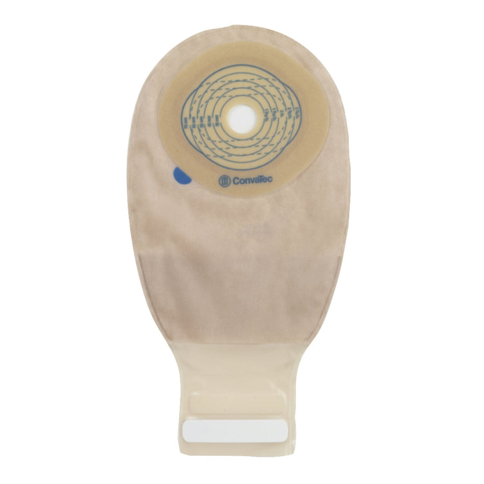 Convatec Esteem + One-Piece Drainable Pouch - Modified Stomahesive Skin Barrier - 1-Sided Comfort Panel (Cut-to-Fit) Without Filter