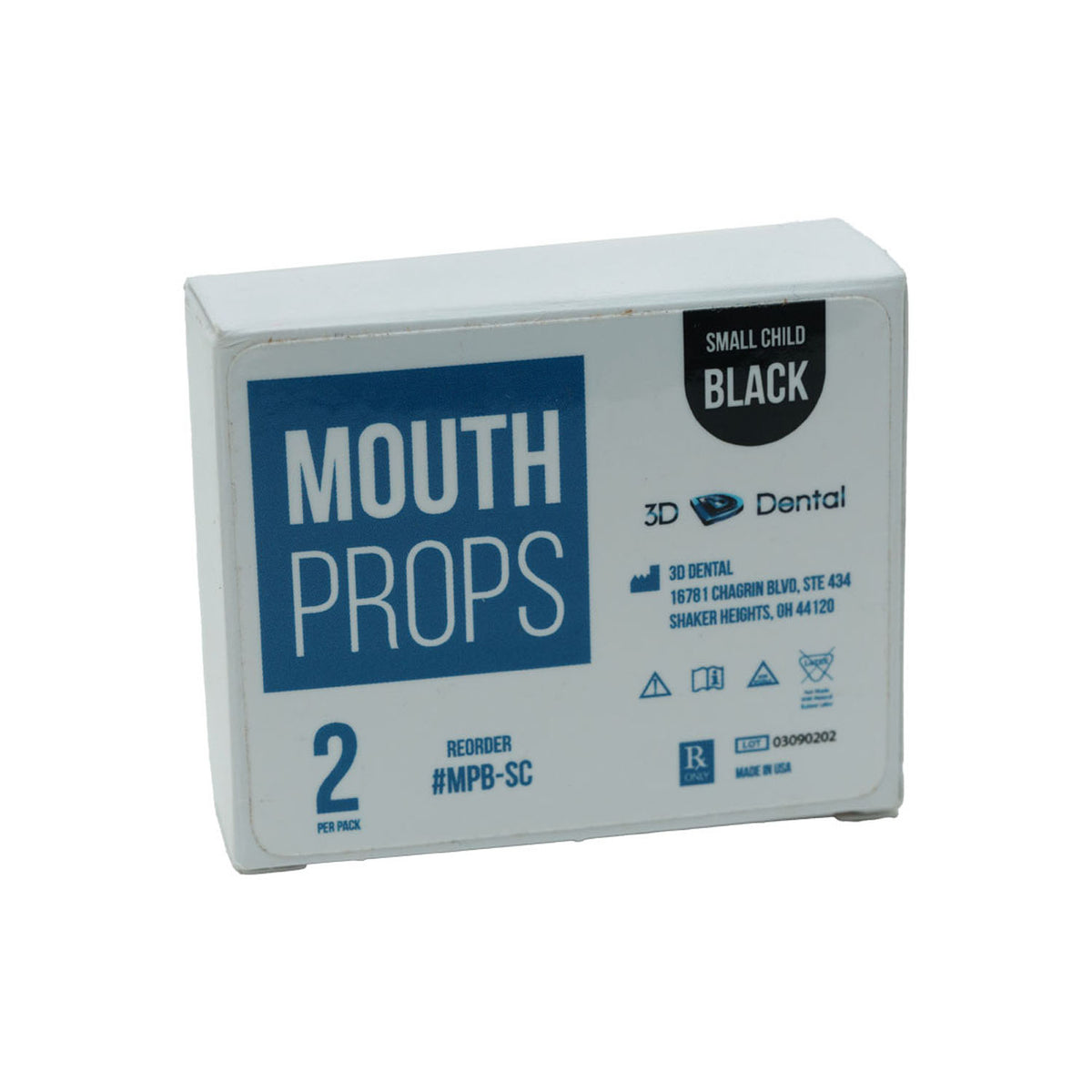 3D Dental Mouth Props - Black – image 3