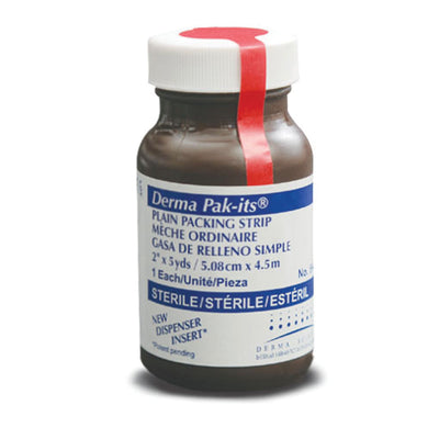 Gentell Pak-Its Gauze Packing Strips - Plain with Dispenser