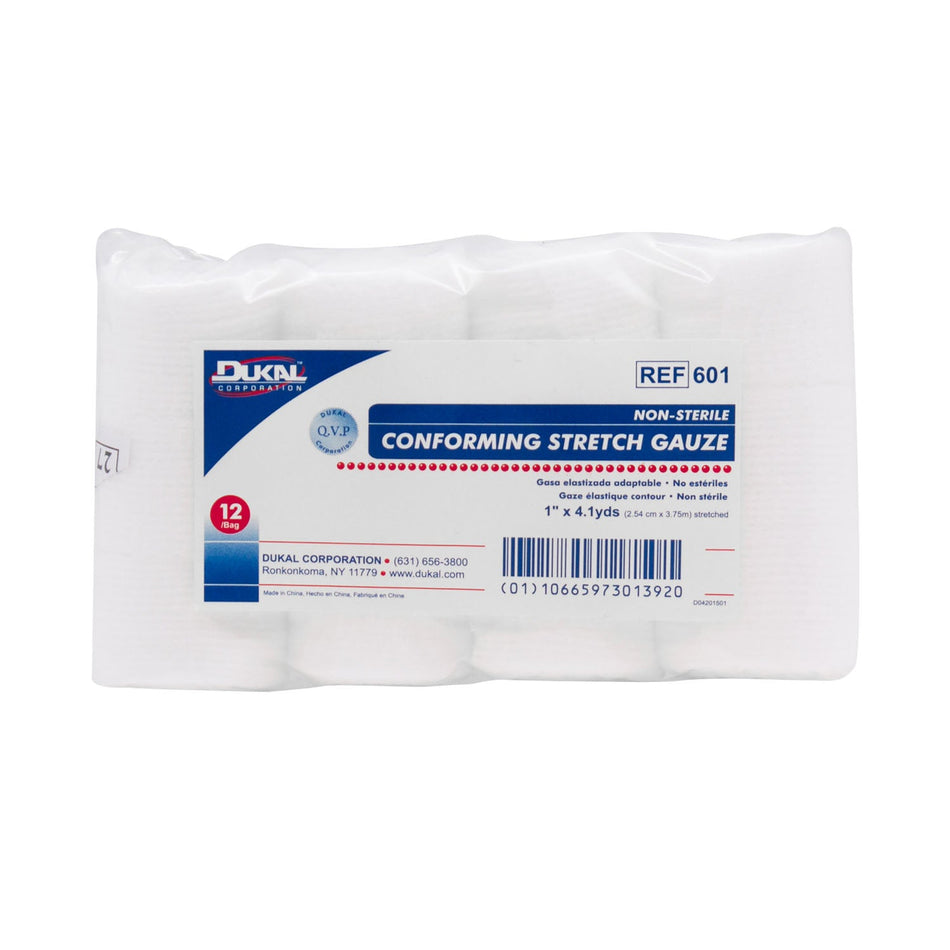 Dukal Conforming Stretch Gauze - Non-Sterile (Rolls) - 1" Width