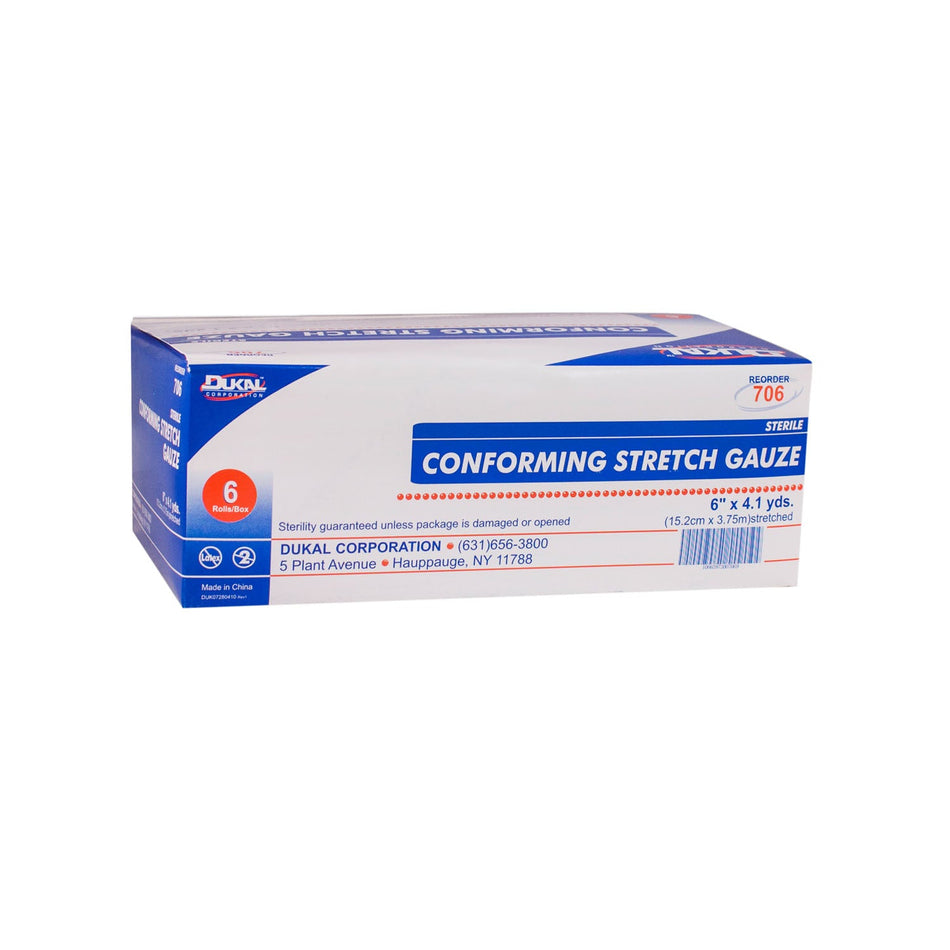 Dukal Conforming Stretch Gauze - Sterile (Rolls)