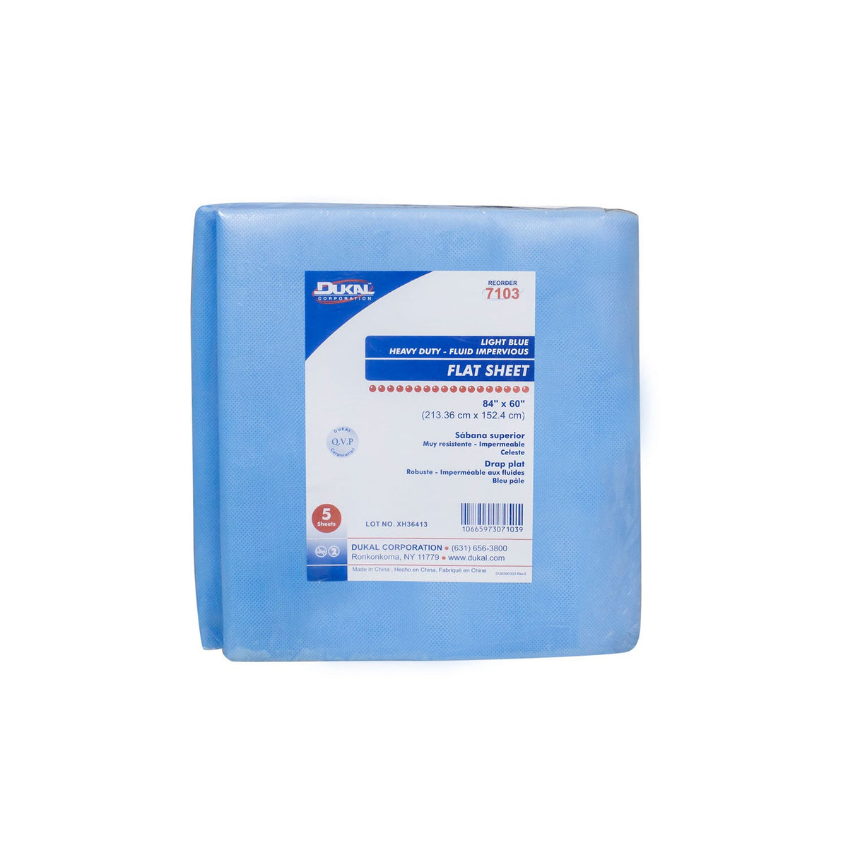 Dukal Disposable Linens - Heavy Duty Flat Sheets