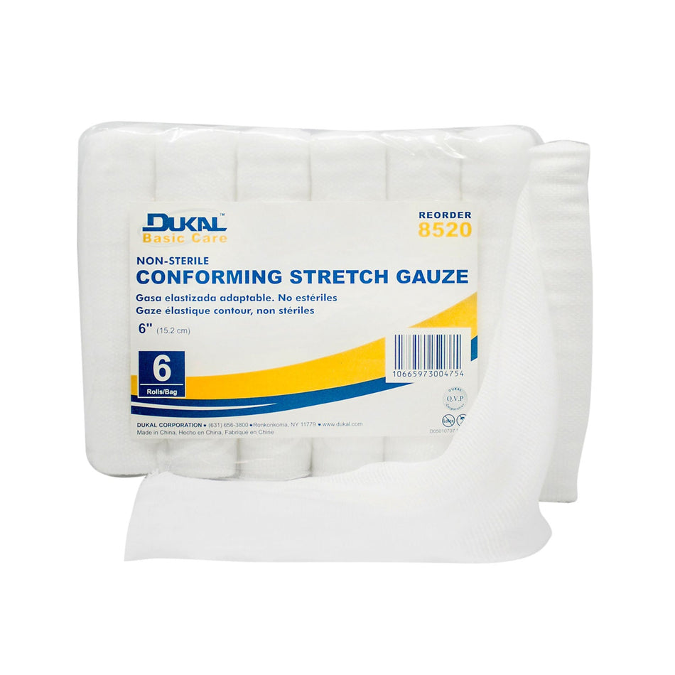 Dukal Basic Conforming Stretch Gauze - Non-Sterile
