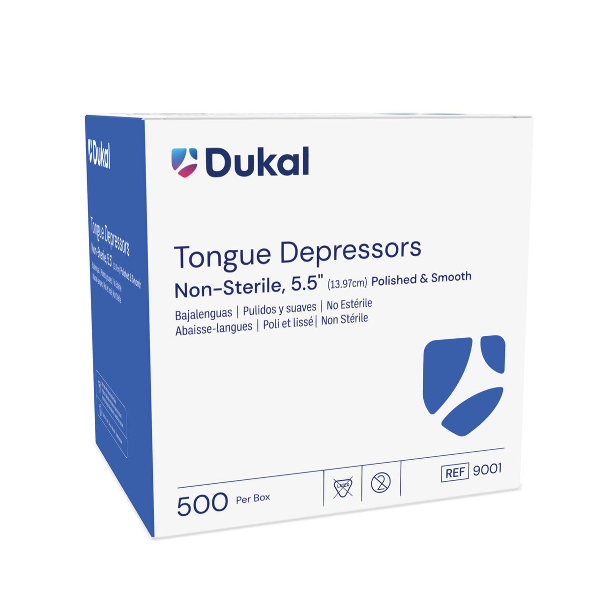 Dukal Tongue Depressors - Non-Sterile, Junior
